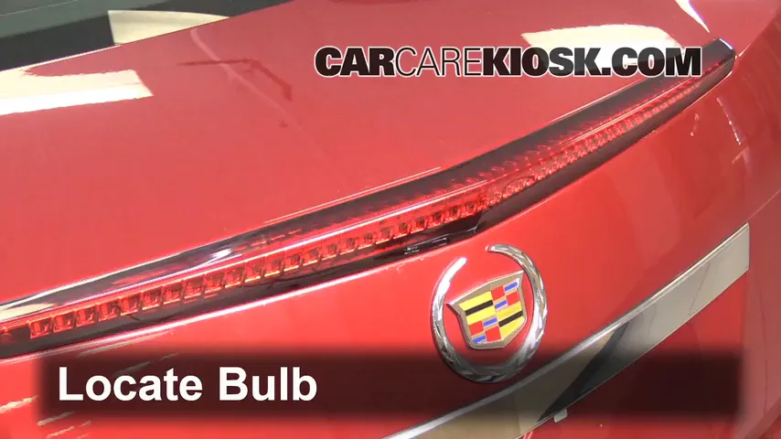 2010 Cadillac CTS 3.0L V6 Sedan Lights Center Brake Light (replace bulb)